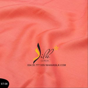 Lụa tơ tằm trơn đơn sắc ST11-ST34-ST18-ST08