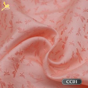 Vải lụa tơ tằm chuồn chuồn là dong sản phẩm với hoa văn đặc biệt đến từ làng lụa Nha Xá