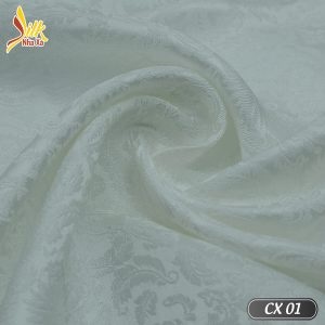 Phá cách từ hoa văn cúc truyền thống. Lụa hoa cúc xoáy đem lại sự mới mẻ trẻ trung - CX01