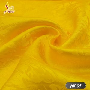 Vải lụa tơ tằm pha tơ bóng Viscose kiểu dệt Jacquard nhẹ thoáng, bóng mịn óng ánh đổi màu dưới nắng - HR05