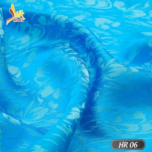 Vải lụa tơ tằm pha tơ bóng Viscose kiểu dệt Jacquard nhẹ thoáng, bóng mịn óng ánh đổi màu dưới nắng - HR06