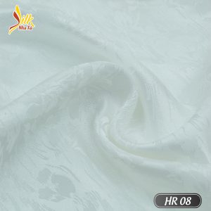 Vải lụa tơ tằm pha tơ bóng Viscose kiểu dệt Jacquard nhẹ thoáng, bóng mịn óng ánh đổi màu dưới nắng - HR08