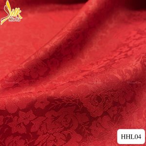Nhaxasilk - Họa tiết hoa hồng đỏ - HHL04