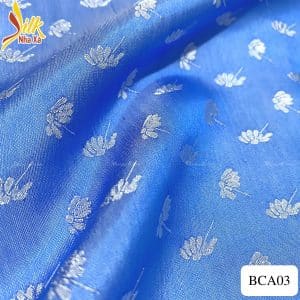 Lụa họa tiết Bồ công anh - BCA03