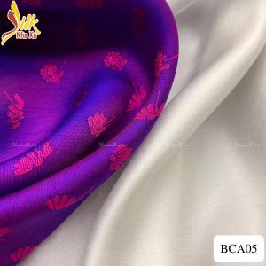 Lụa họa tiết Bồ công anh - BCA05