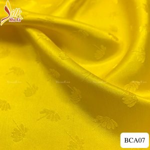 Lụa họa tiết Bồ công anh - BCA07