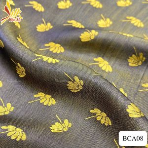 Lụa họa tiết Bồ công anh - BCA08