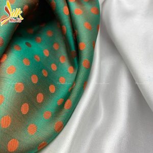 Lụa họa tiết Chấm bi - BI06