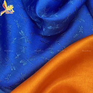 Lụa họa tiết Chuồn chuồn - CC05