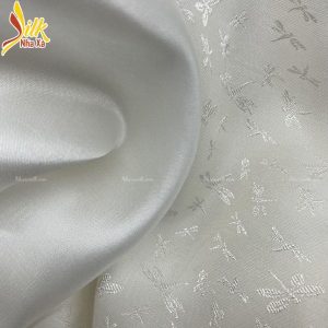 Lụa họa tiết Chuồn chuồn - CC08