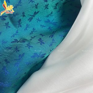 Lụa họa tiết Chuồn chuồn - CC10