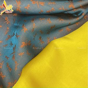 Lụa họa tiết Chuồn chuồn - CC11