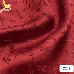Lụa họa tiết Chuồn chuồn - CC18