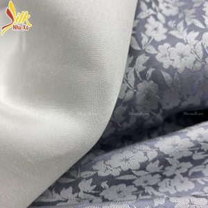 Lụa họa tiết Hoa Mai - M01