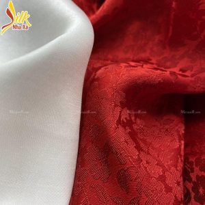 Lụa họa tiết Hoa Mai - M02