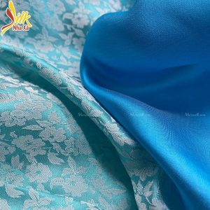 Lụa họa tiết Hoa Mai - M03