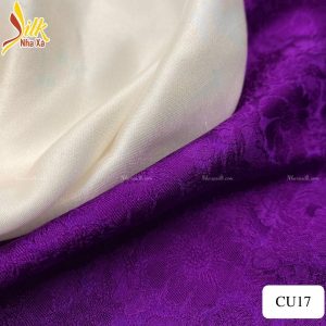 Lụa họa tiết Hoa Cúc - CU17